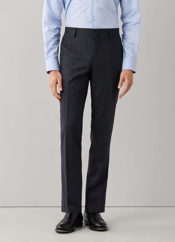 Wool Stretch Travel Trouser -Woven in Italy - 2 Wool Stretch Travel Trouser -Woven in Italy - 2
