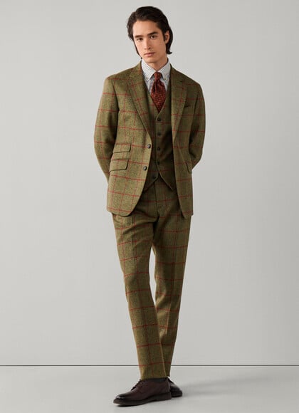 Wool Horse and Hound Trouser -British Woven