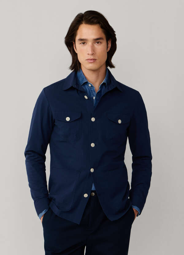 Seersucker Overshirt - 2