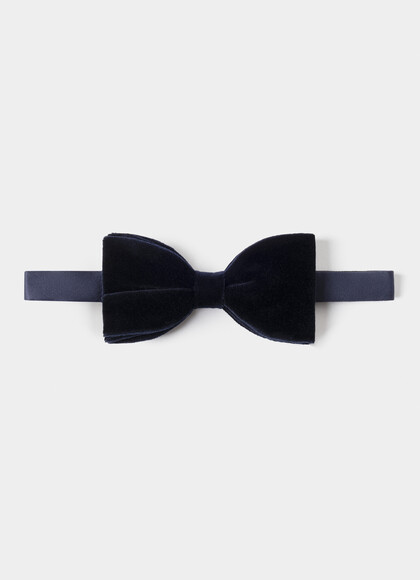 Velvet Pretied Bowtie