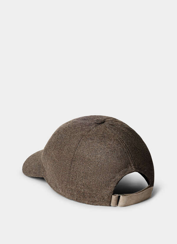 Loro Piana Wool-Cashmere Twill Cap - 2