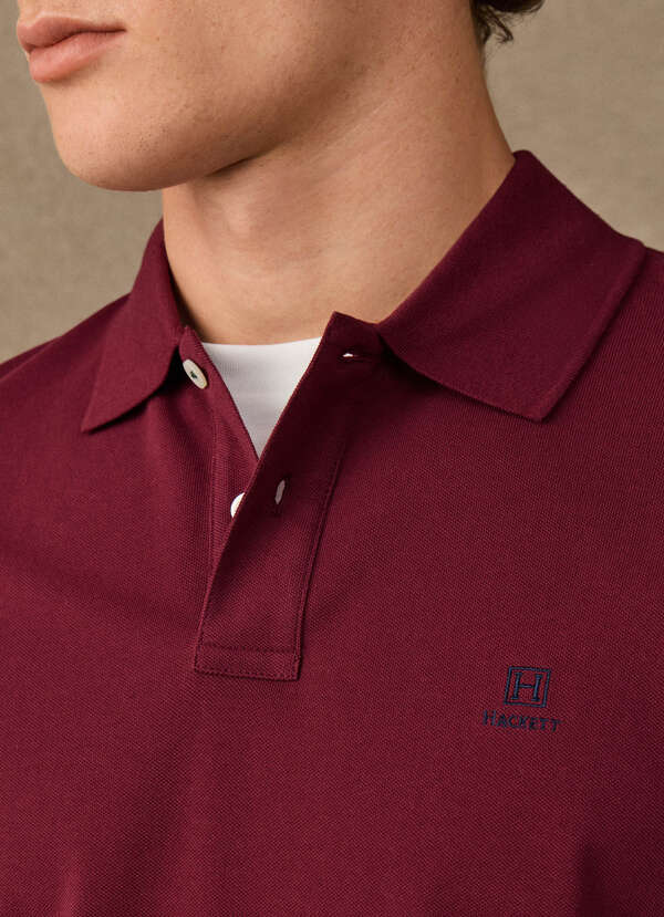 Classic Fit Short Sleeve Branded Polo - 2