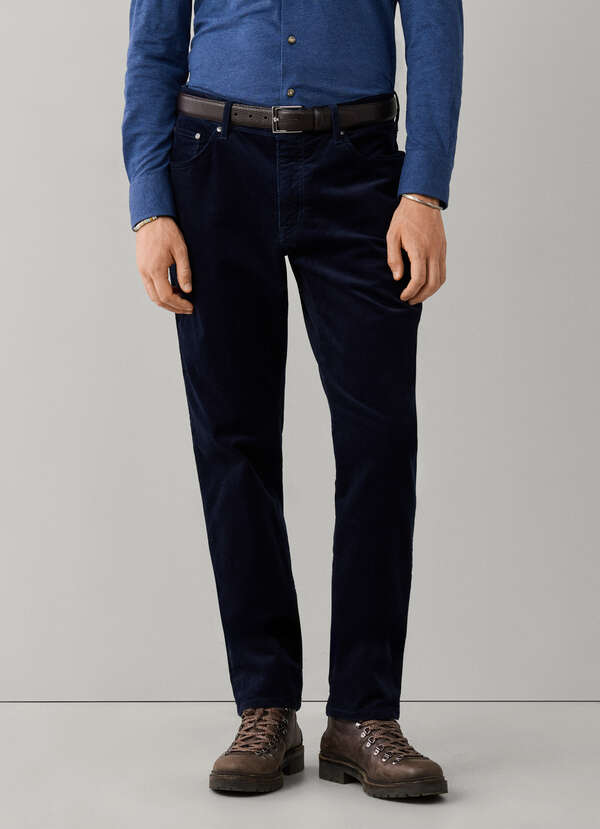 Regular Fit 5 Pocket Corduroy Trouser - 2