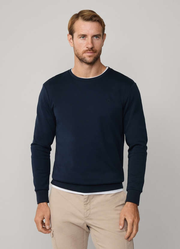 Double Knit Crew-Neck Sweat - 2 Double Knit Crew-Neck Sweat - 2