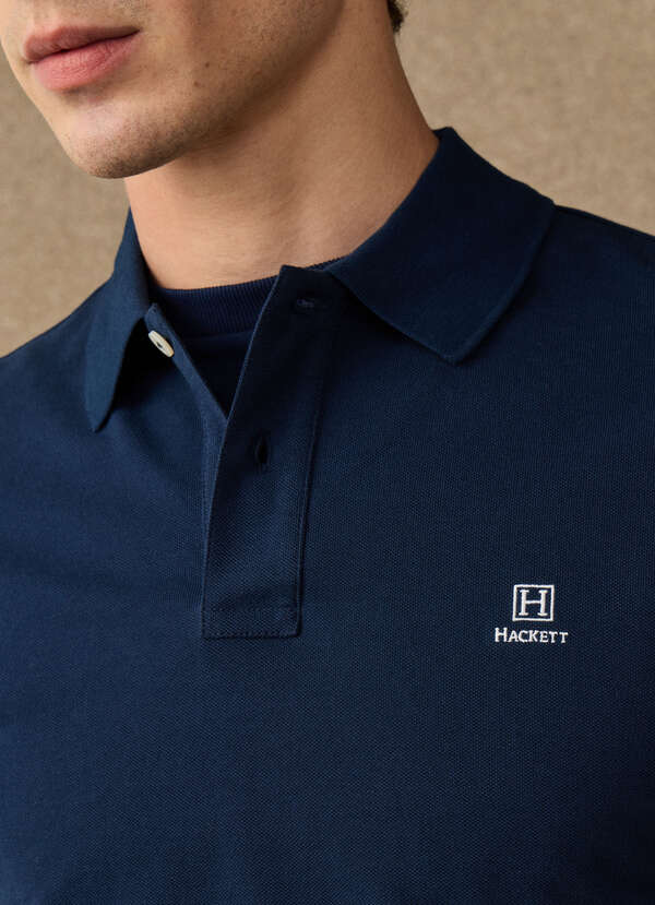 Classic Fit Short Sleeve Branded Polo - 2