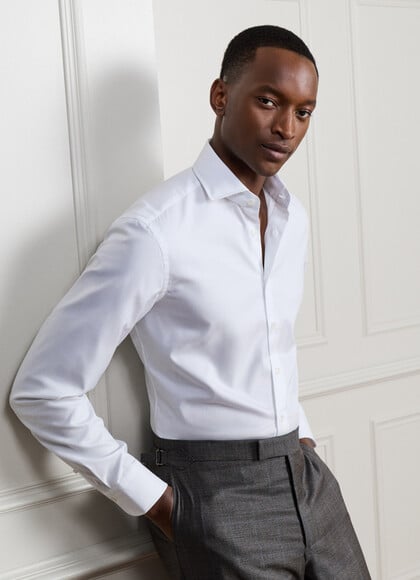 Tailored Fit Formal Oxford Shirt
