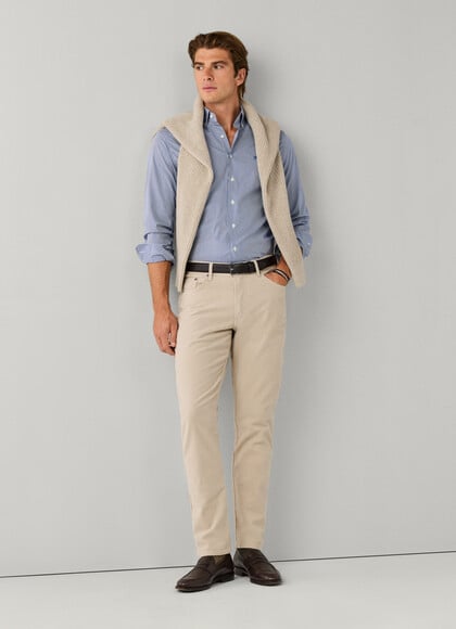 Regular Fit Trinity Moleskin Trouser