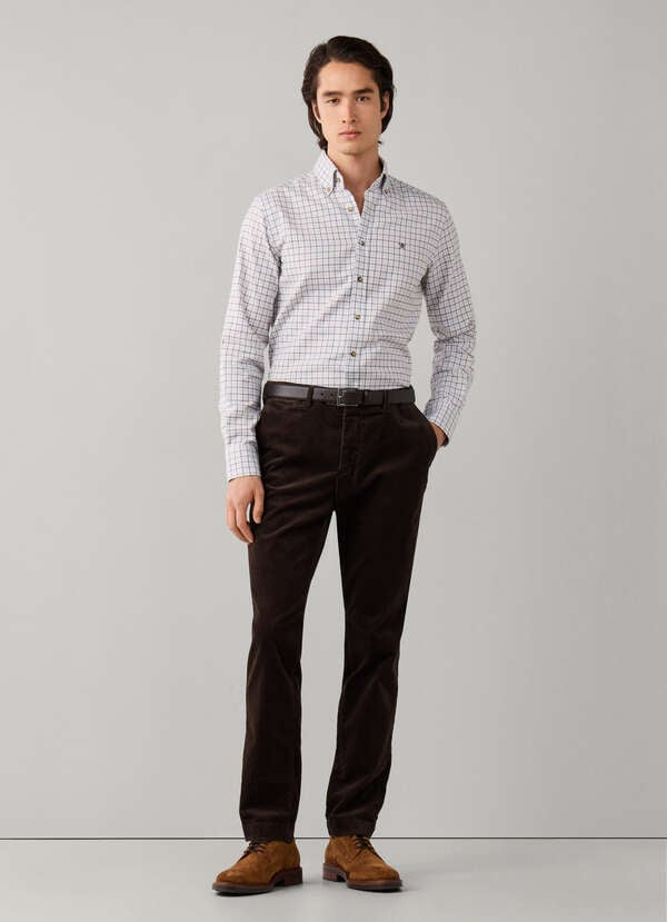 Slim Fit Kensington Pigment Corduroy Chino - 2 Slim Fit Kensington Pigment Corduroy Chino - 2