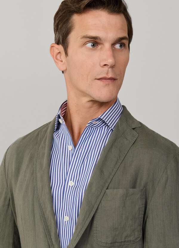 Lightweight Linen Blazer - 2