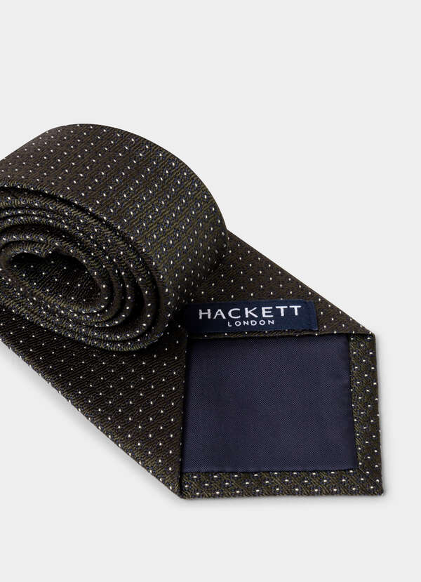 Silk Tiny Flower Tie - 2