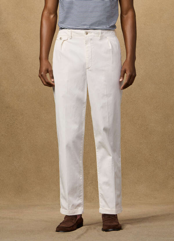 Fulham Relaxed Tapered Fit Cropped Chino - 2 Fulham Relaxed Tapered Fit Cropped Chino - 2