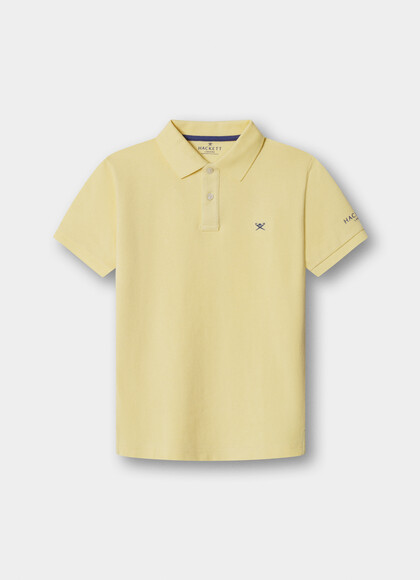 Classic Fit Short Sleeve Branded Logo Polo