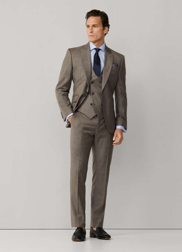 Wool Stretch Twill Suit Wool Stretch Twill Suit