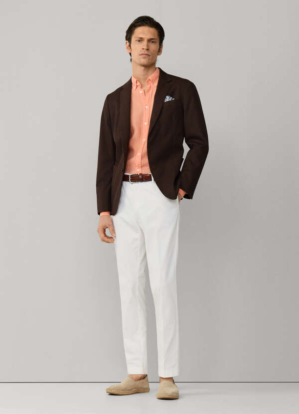 Slim Fit Kensington Stretch Cotton Chino