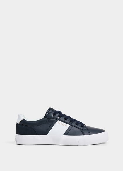 Blake Handle Leather and Suede Trainers