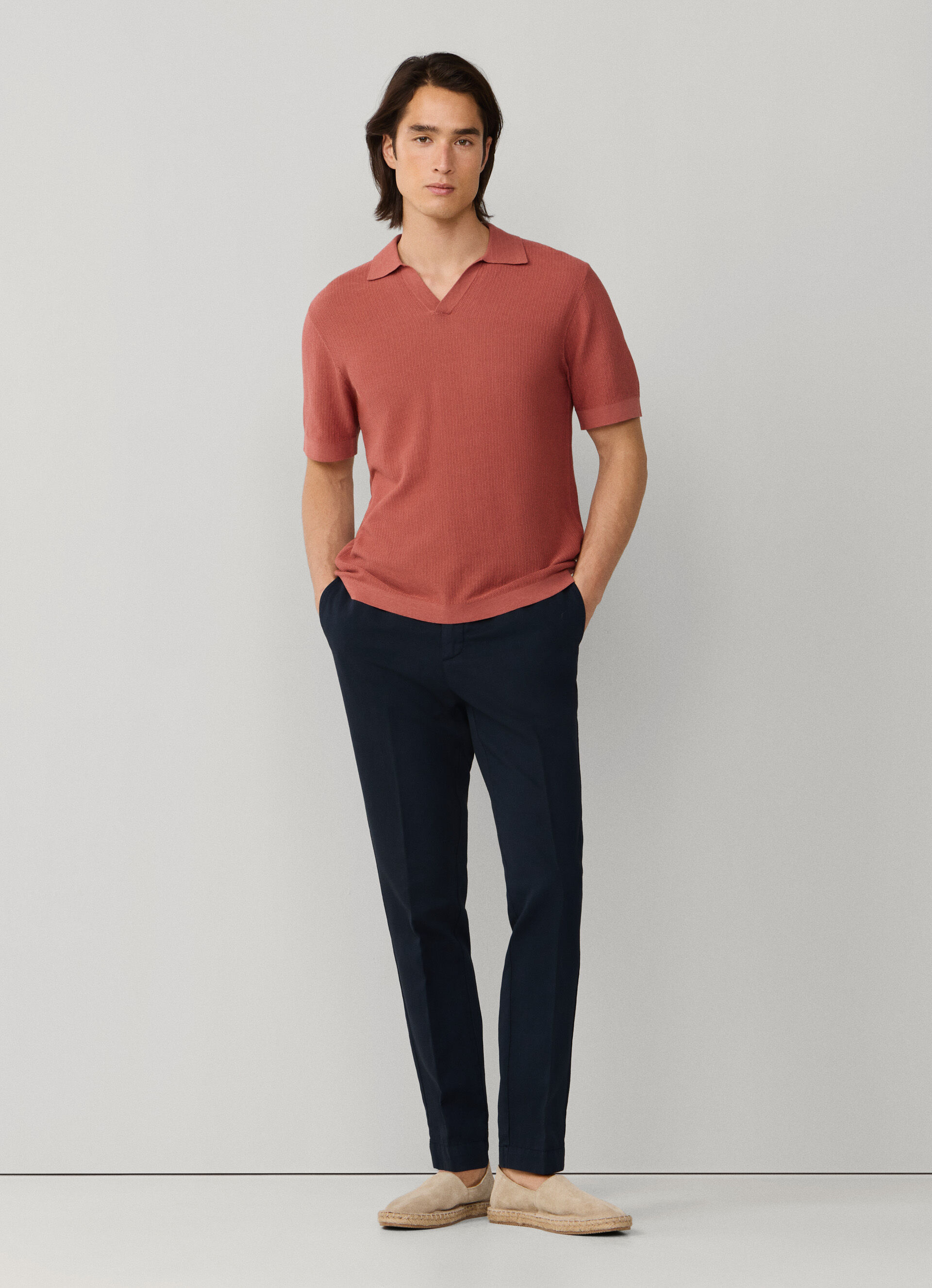 Chino de Lino Kensington Fit Slim | Hackett