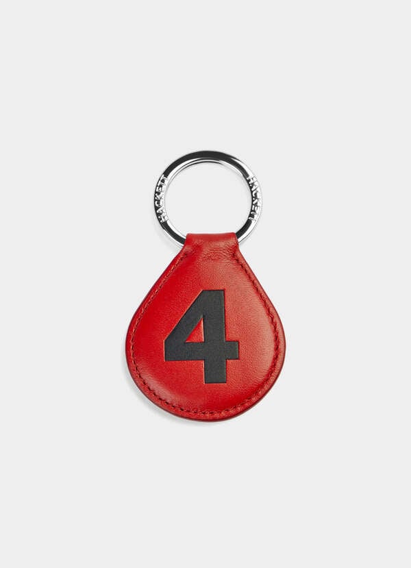 Number Four Keyring Number Four Keyring