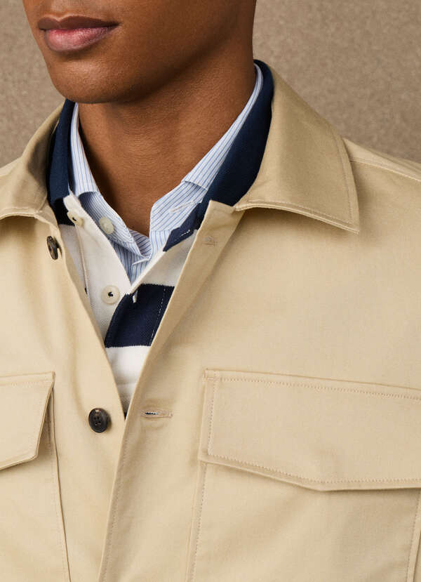 Cotton Flap Pocket Overshirt - 2