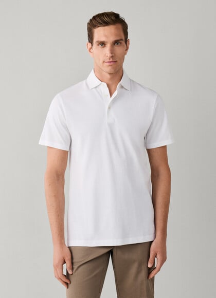 Classic Fit Short Sleeve Pique Polo