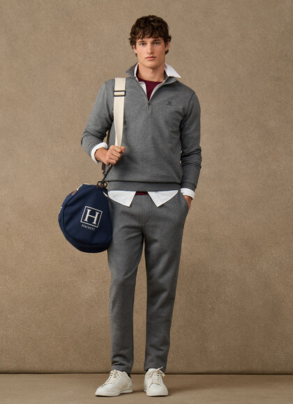 Branded Cotton Jogger Sweat