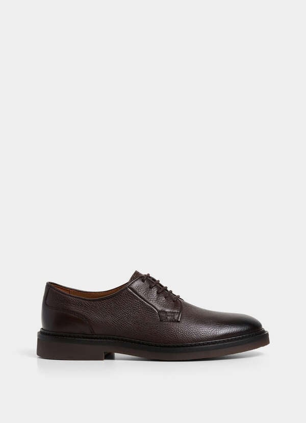 Elsted Grained Leather Blucher Shoe Elsted Grained Leather Blucher Shoe