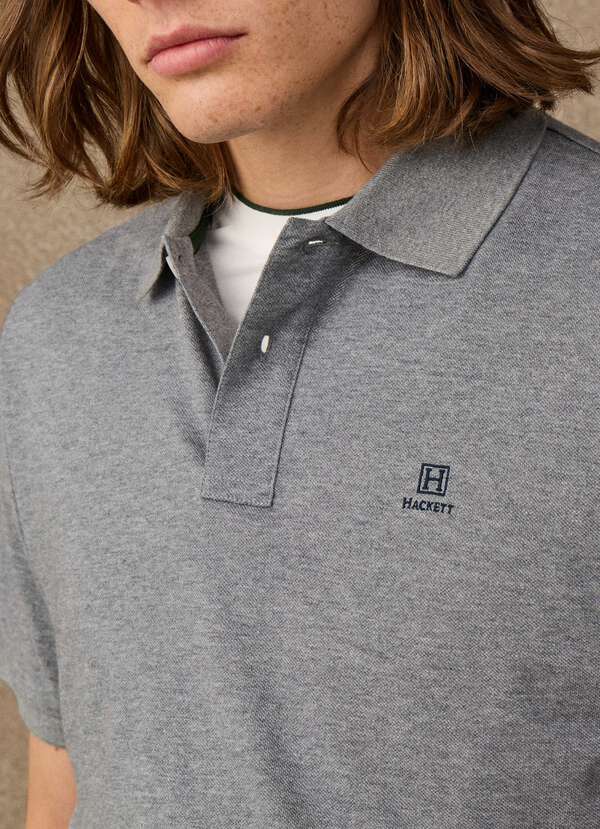 Classic Fit Short Sleeve Branded Polo - 2