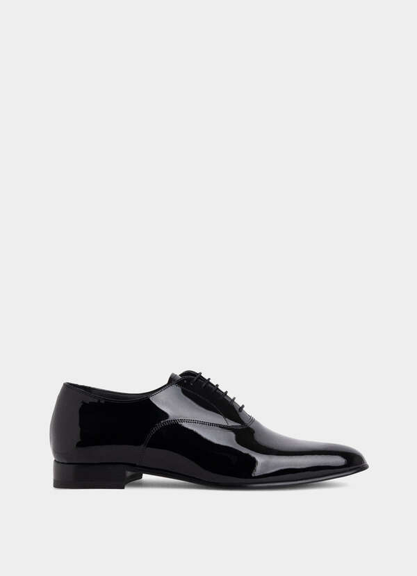 Patent Leather Oxford Shoe