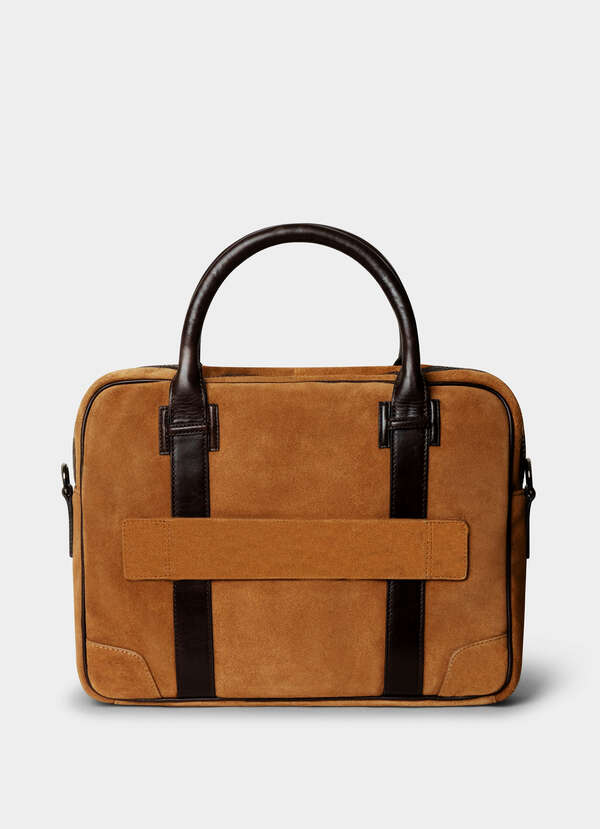 Suede Briefcase - 2 Suede Briefcase - 2