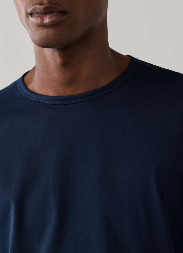 Classic Fit Long Sleeve Pima Cotton T-Shirt - 2