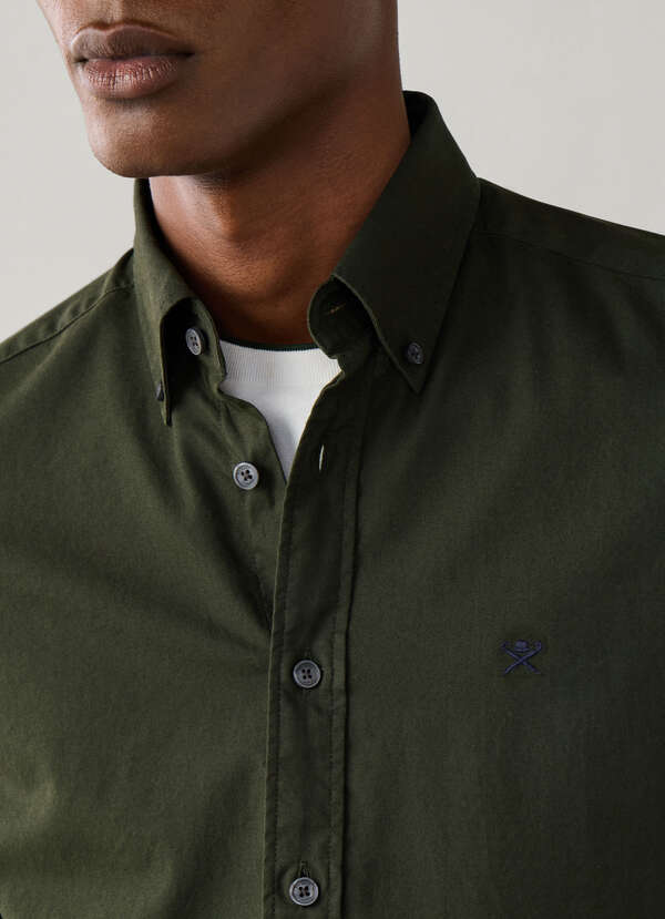 Tailored Fit Garment Dyed Oxford Shirt - 2 Tailored Fit Garment Dyed Oxford Shirt - 2