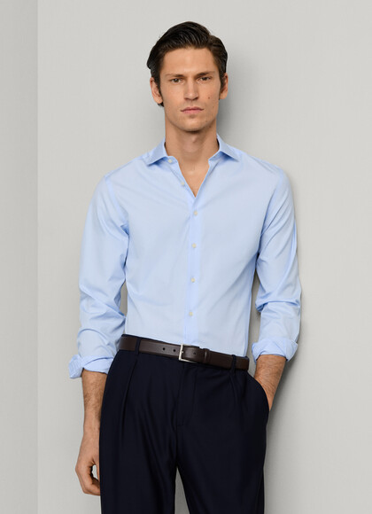 Tailored Fit Formal Poplin Shirt