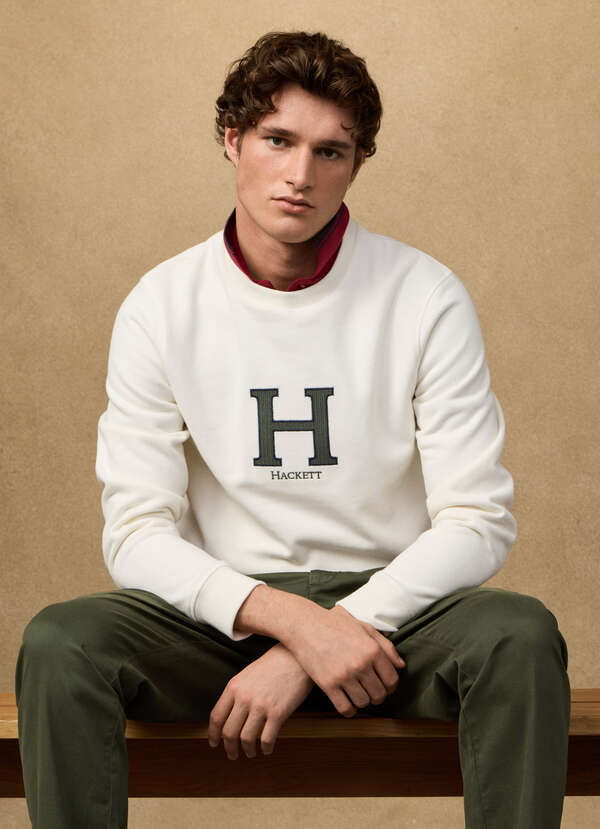 H Crew-Neck Sweatshirt